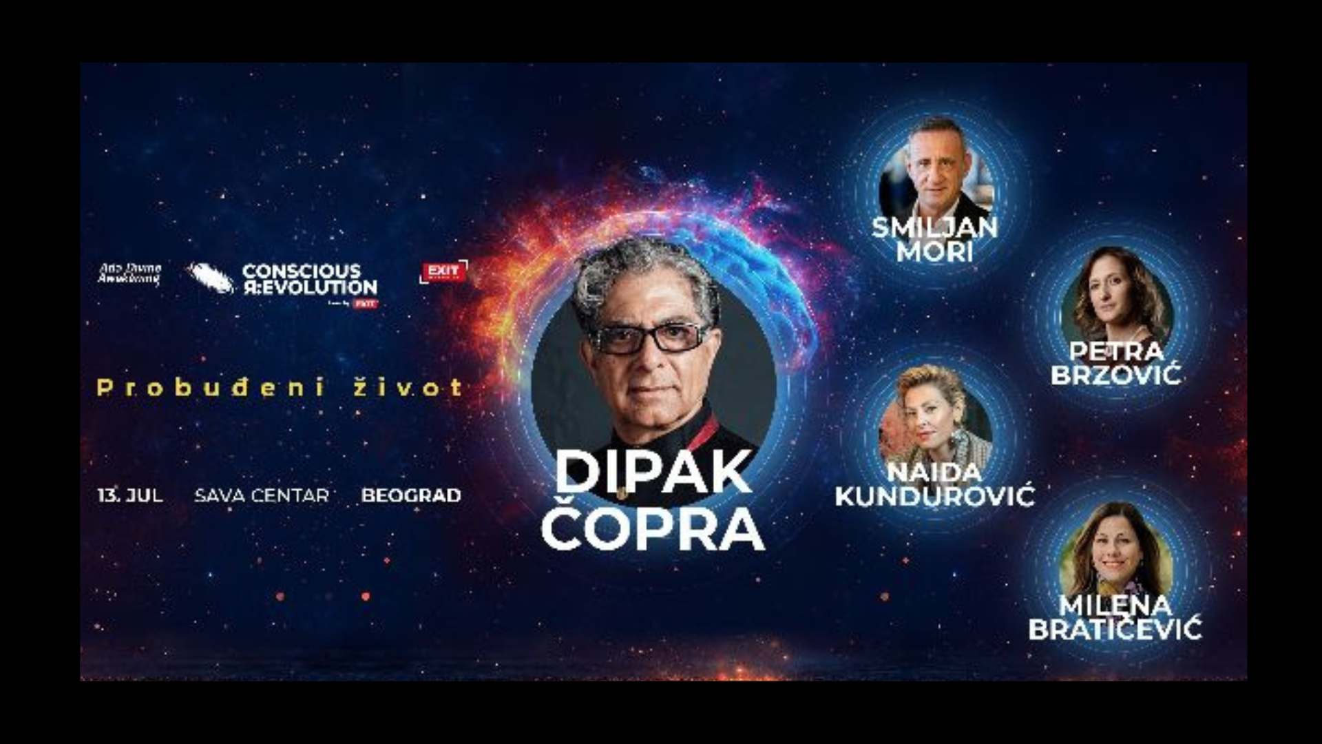 Predavanje čuvenog Dipaka Čopre i panel sa najinspirativnijim govornicima iz regiona