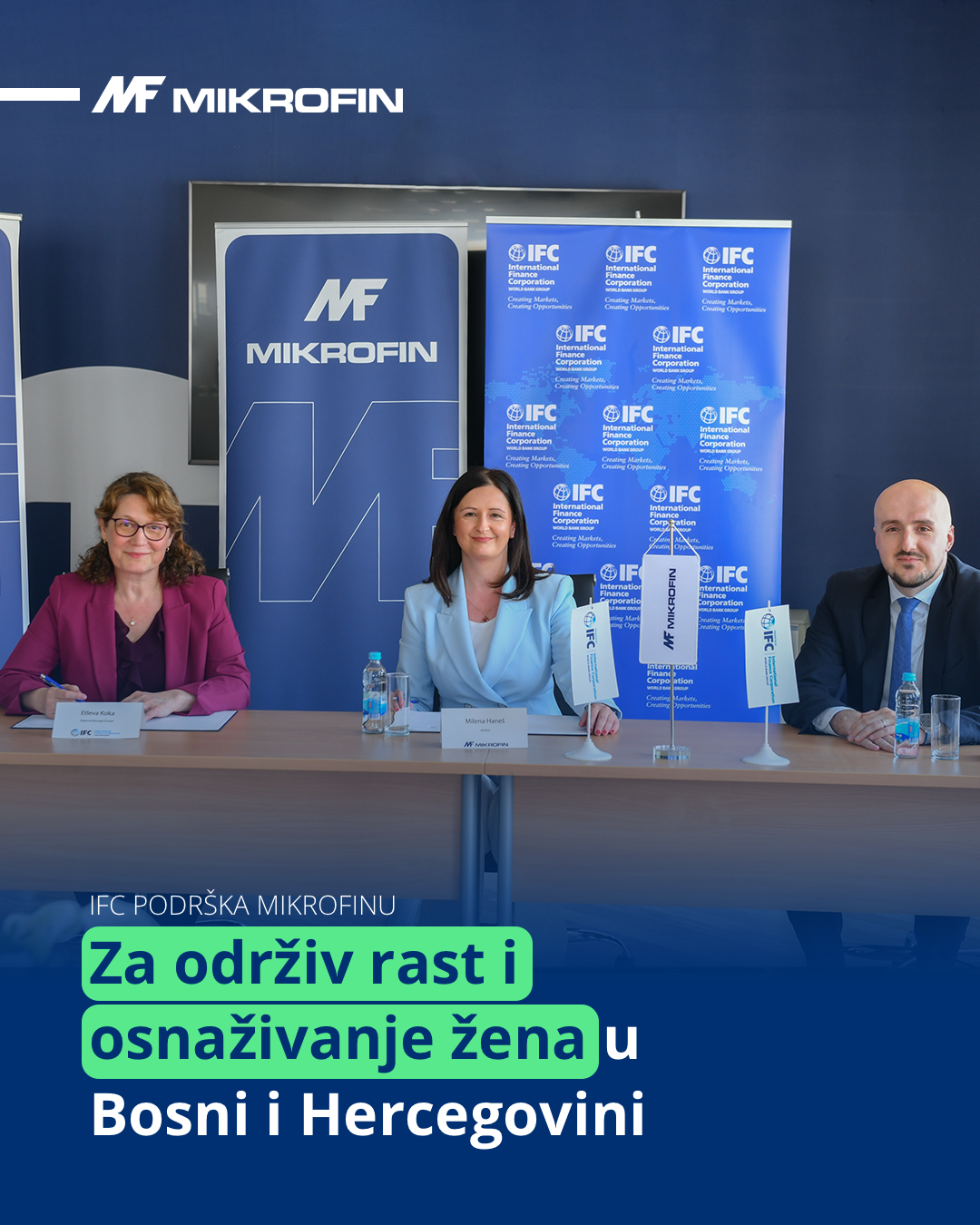 IFC jača finansiranje za žene preduzetnice,  Mikrofinu će dati 20 miliona evra kredita