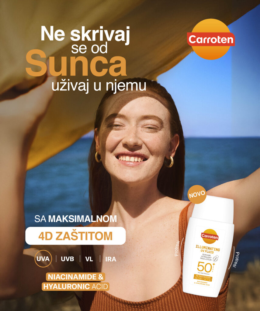 Carroten – Stručnjak za sunce i preplanuli ten 3 Carrote oglas