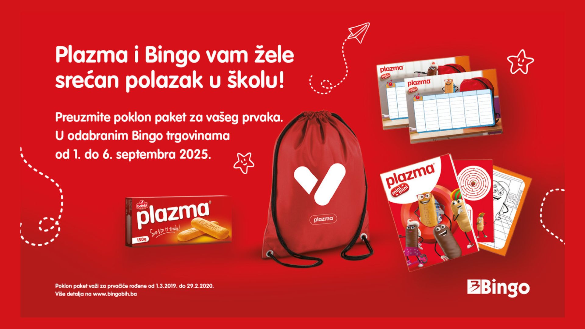 30.000 paketića za učenike prvih razreda u BiH