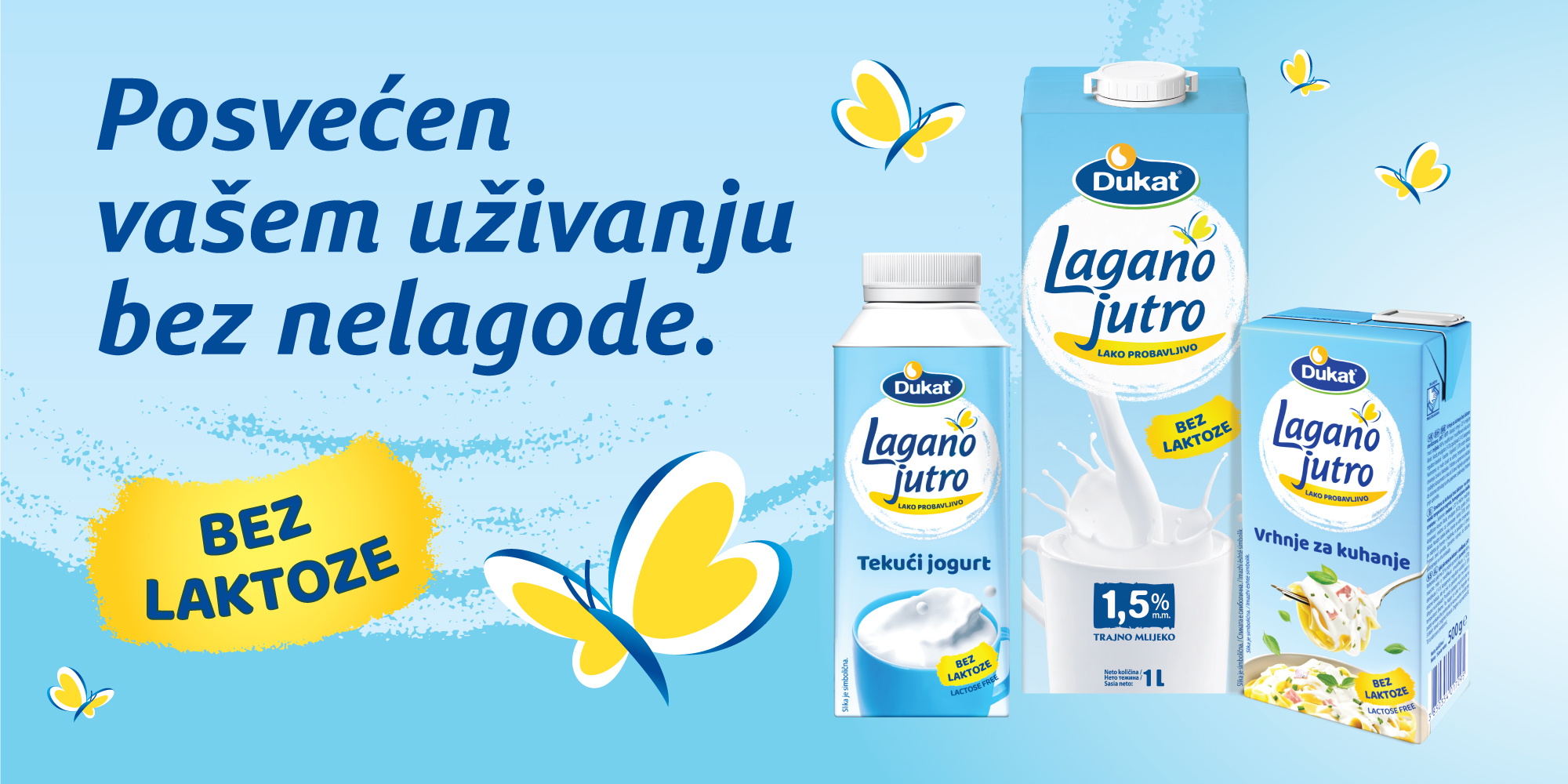 Dukat Lagano jutro – bez laktoze, ali za potpuni užitak 1 Lagano jutro 2000x1000px 1