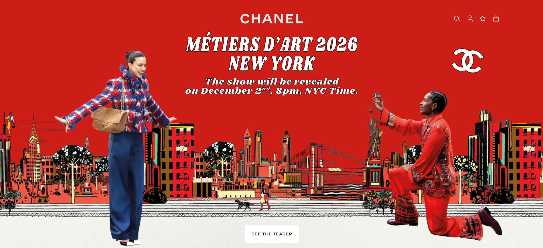 CHANEL Metiers dart kolekcija 2026