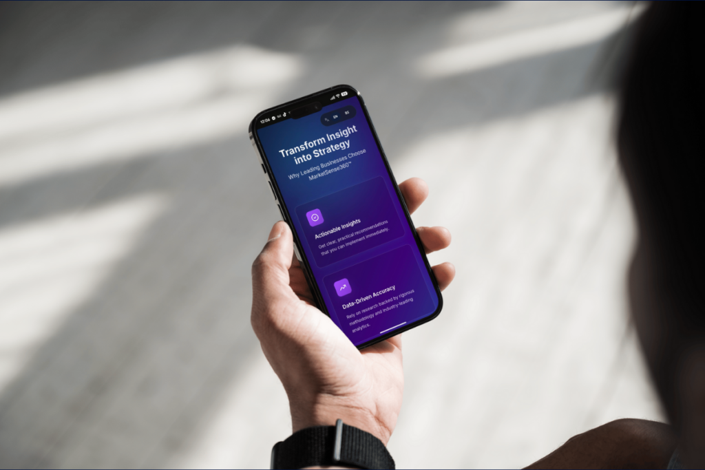 MarketSense360 Mobile preview